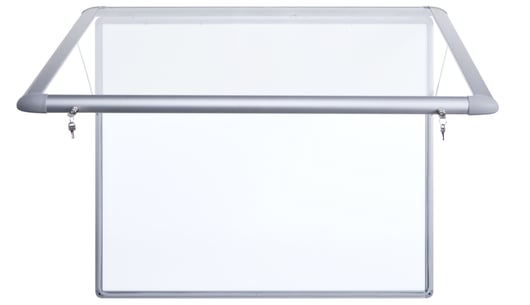 MasterVision Weather Proof Top Hinged Lockable Board