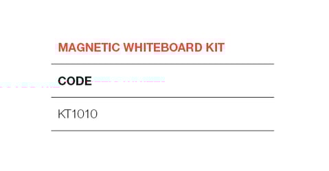 Magnetic Whiteboard Kit