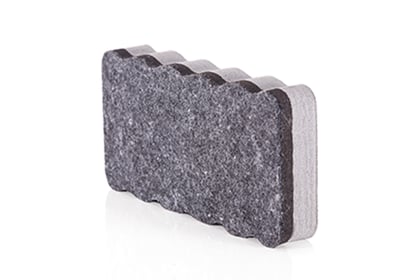 Lightweight magnetic eraser